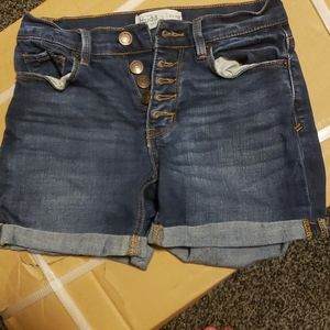 Muddy mid-rise midi flx stretch shorts - size3